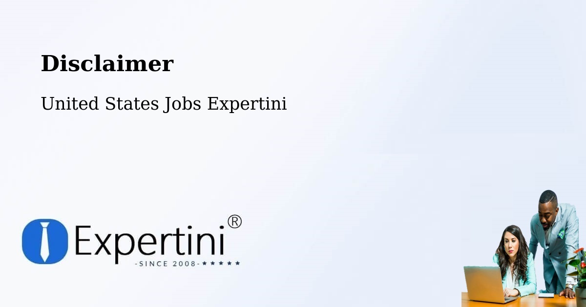 Disclaimer – Fairfield - United States Jobs Expertini
